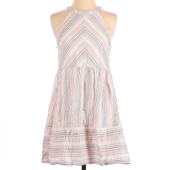 Altar’d State Striped Halter Dress - Picture 1 of 2